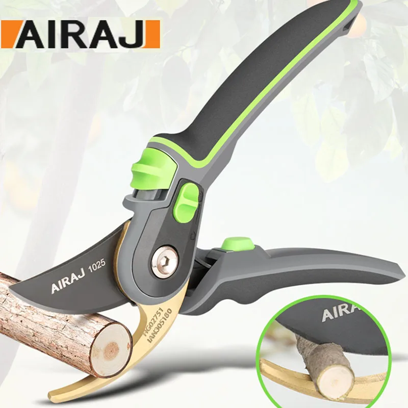 Master Your Garden with AIRAJ Plant Trim Pruning Shears & Folding Saw Set 🌿✂️