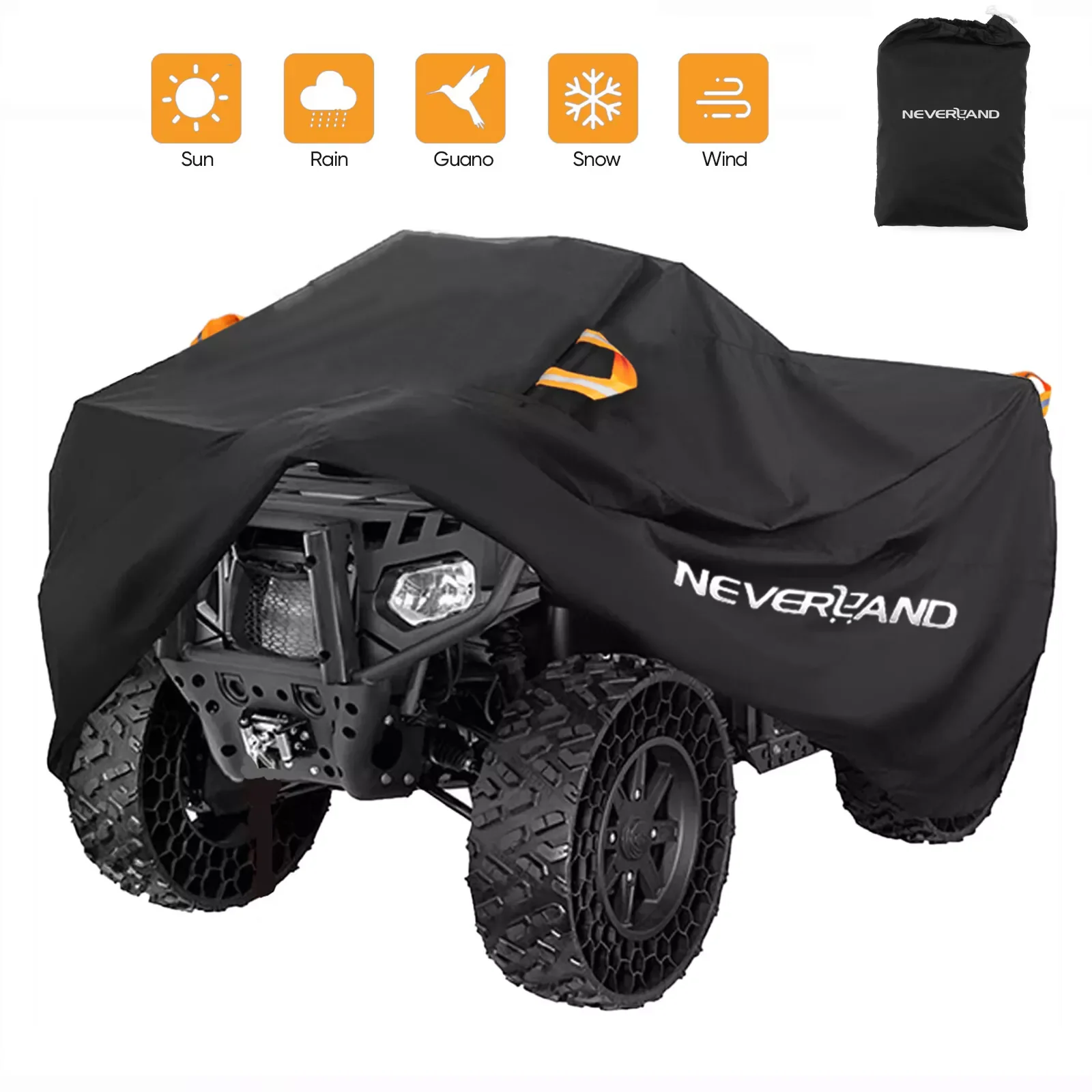 Ultimate Protection for Your Quad Bike: Universal Waterproof ATV Cover 🏍️✨