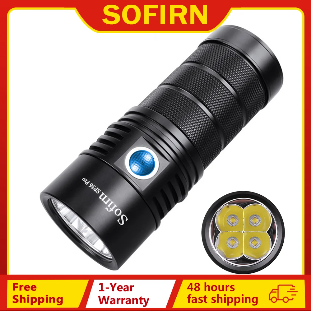 Illuminate Every Adventure with the Sofirn SP36 Pro 8000lm LED Flashlight 🔦✨