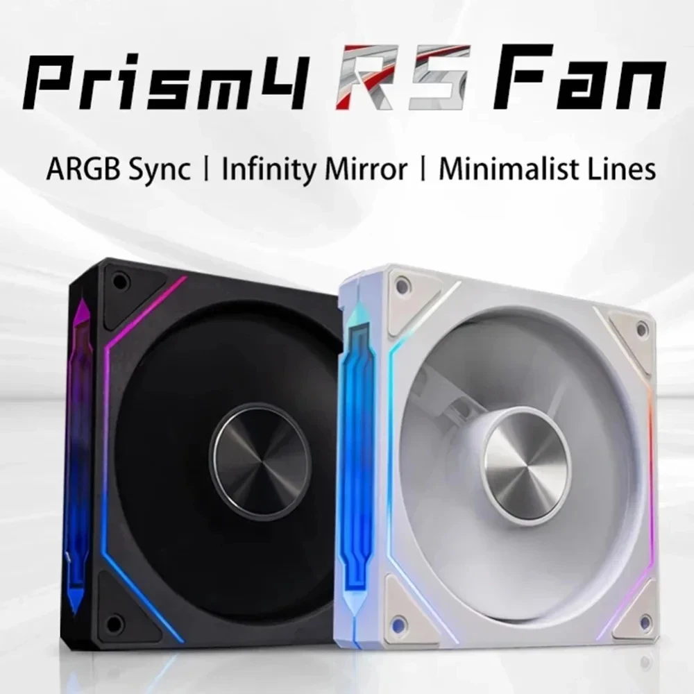 Illuminate and Cool Your PC with Prism 4RS ARGB Infinity Mirror Fan 🌈💨