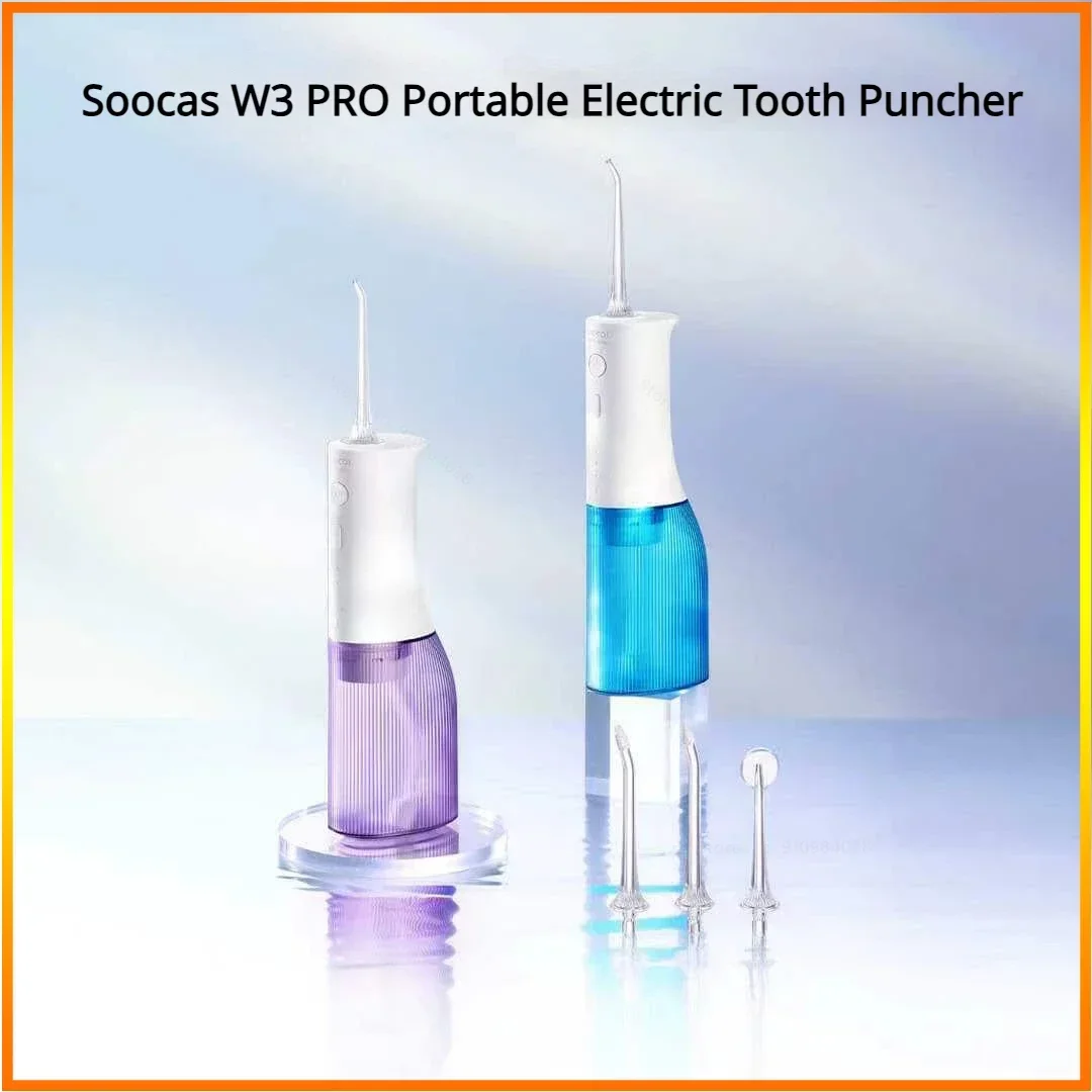 Experience Superior Oral Hygiene with the SOOCAS W3 Pro Water Flosser 💧😁
