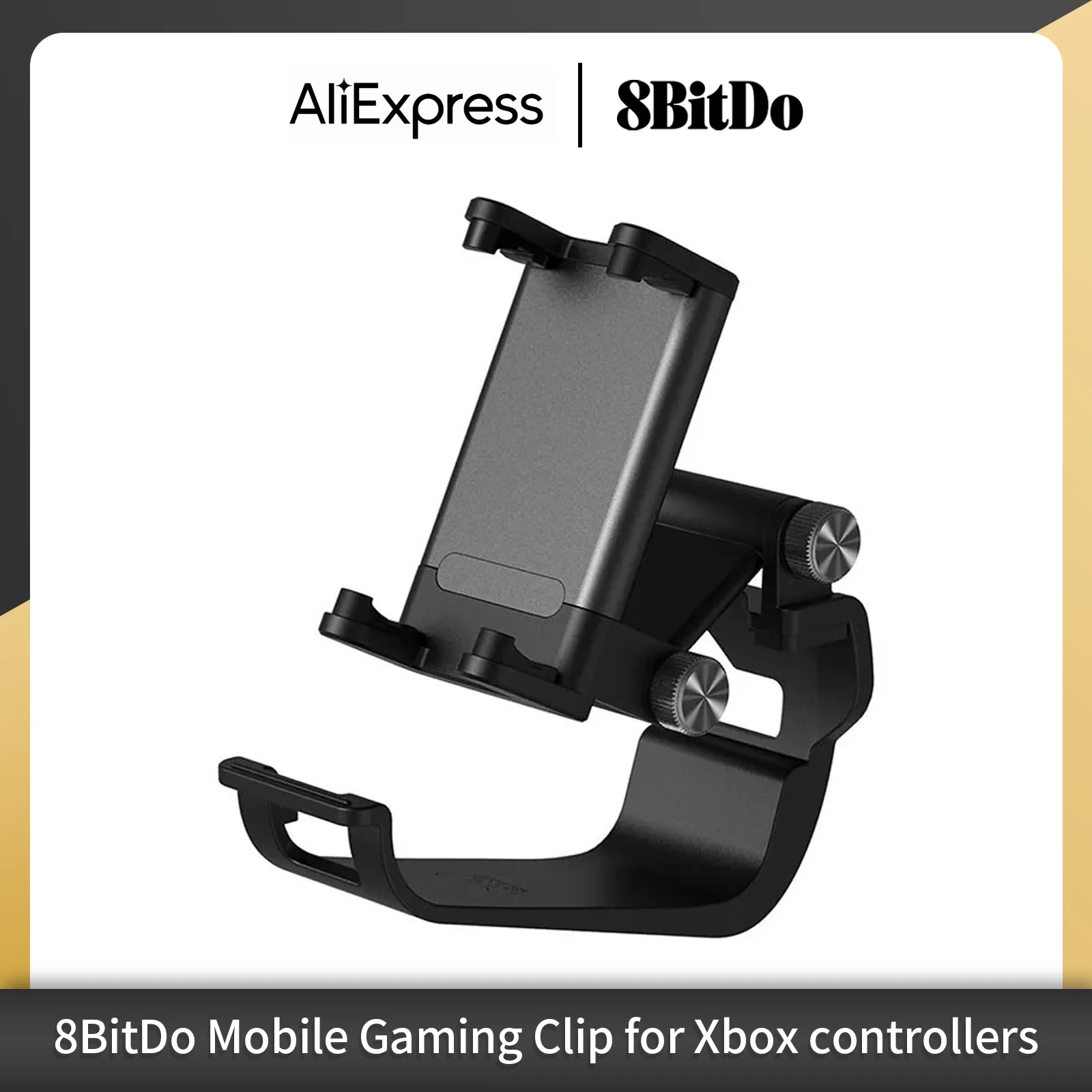8BitDo Mobile Phone Gaming Clip Holder for Xbox Controllers: Game Anywhere with Comfort ๐ฎ๐ฑ