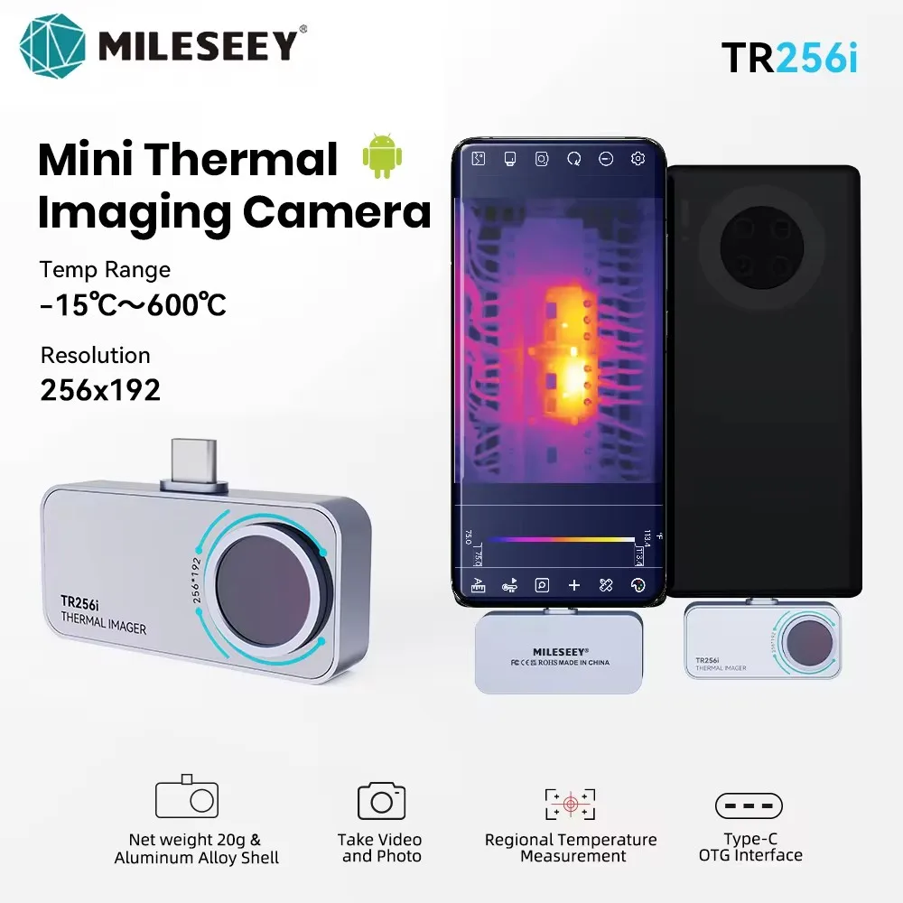 Unlock Precision with MILESEEY TR160i & TR256i Thermal Imagers 📱🔥