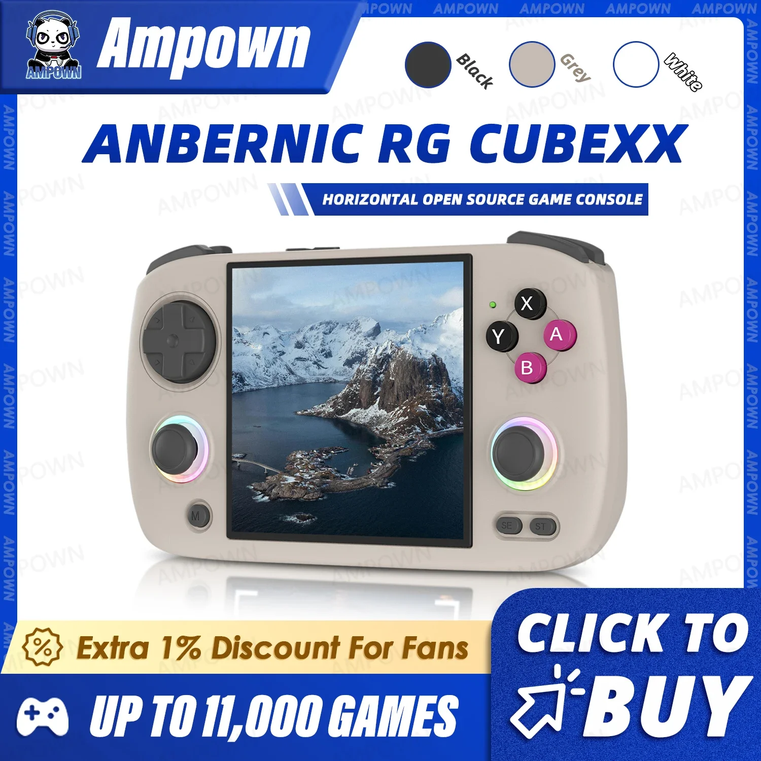 ANBERNIC RG CUBEXX: Your Ultimate Multi-Function Handheld Gaming Console 🎮✨