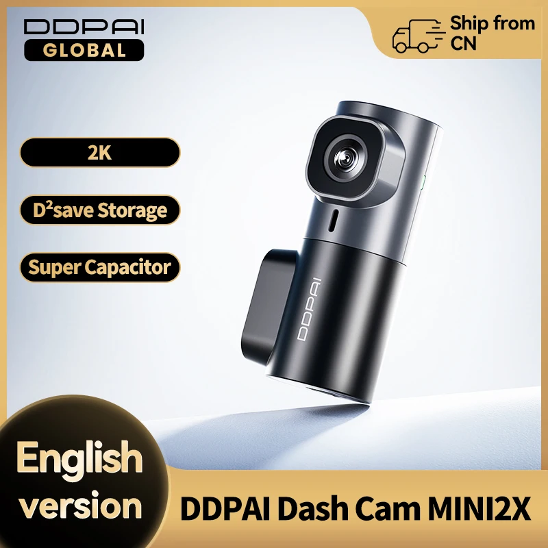 Drive Safer and Smarter with the DDPAI MINI2X 2K Dash Cam 🚗📹