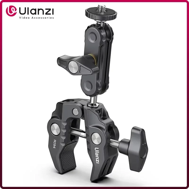 Ulanzi R094 Metal Super Clamp with Double Ball Head Magic Arm: The Ultimate Mounting Solution π₯β¨