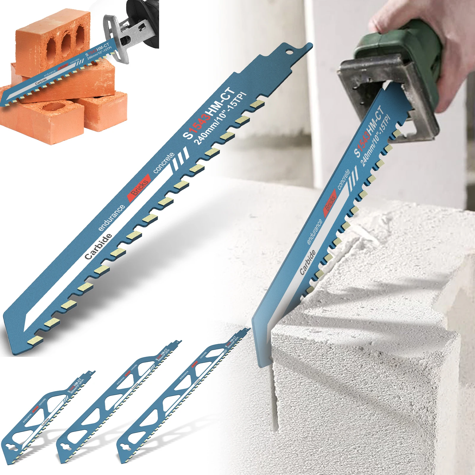 Cut Through Cement & Composite Panels with Our Universal Reciprocating Saw Blades π¨β‘