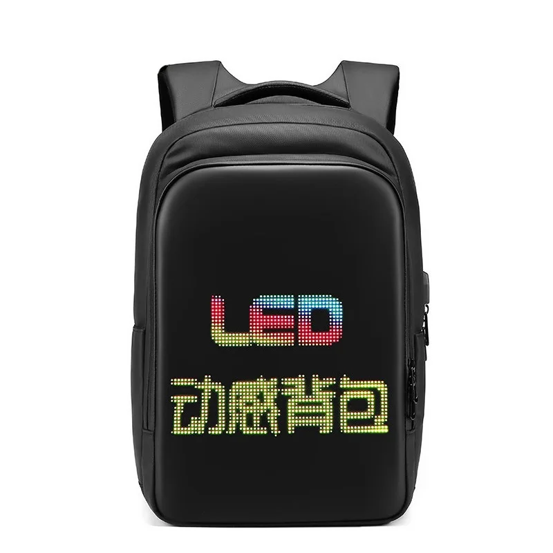 Revolutionize Your Commute with the LED Display Smart Backpack 🎒✨