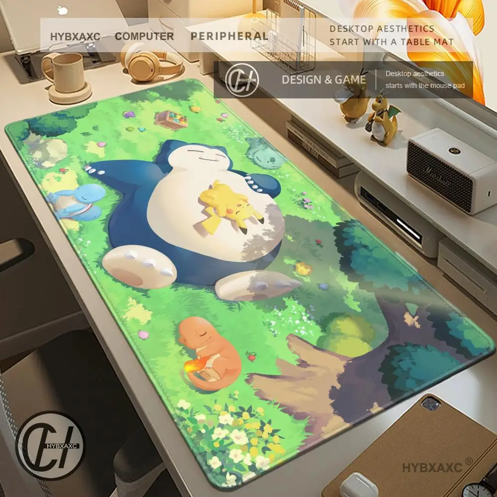 Snorlax XXL Mousepad: The Perfect Gamer's Desk Upgrade 🎮🖱️