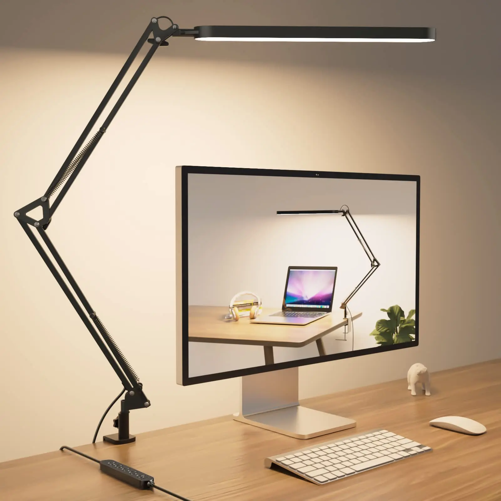 Transform Your Workspace with Gentle, Customizable Light 💡✨
