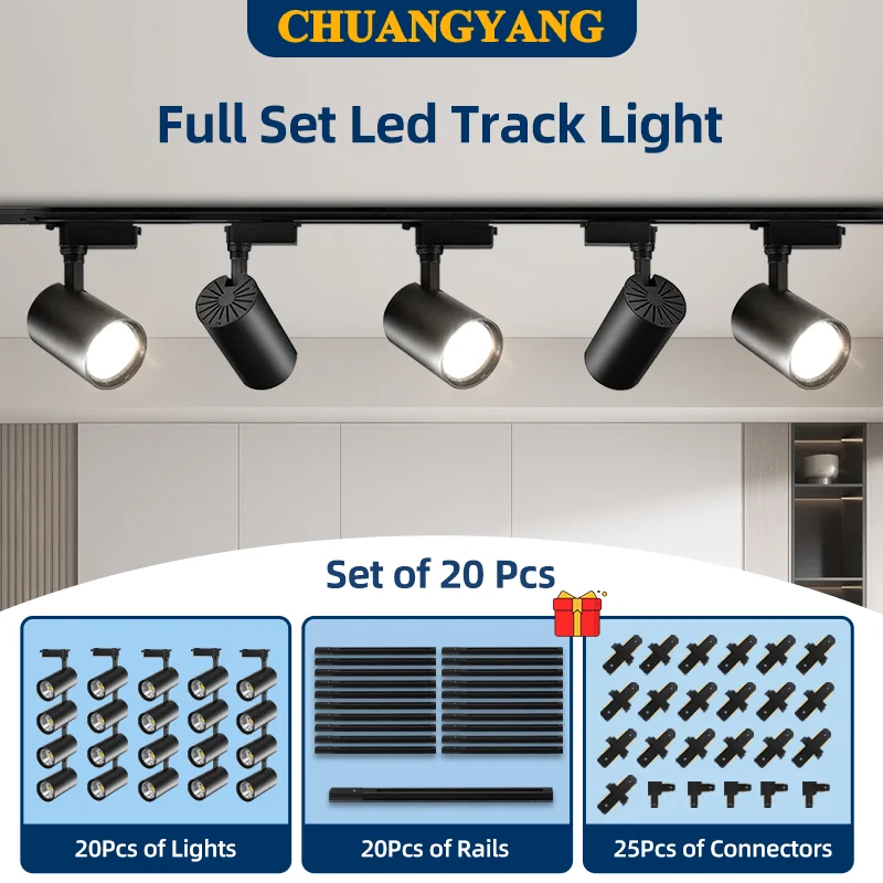 Light Up Your Life with Brilliant LED Track Spotlights! 💡✨