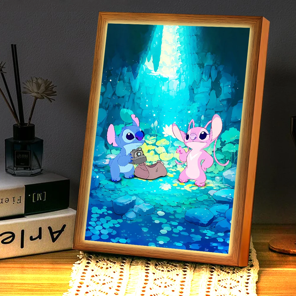 Light Up Sweet Dreams with the Adorable Stitch Moon Lamp 🌙💖