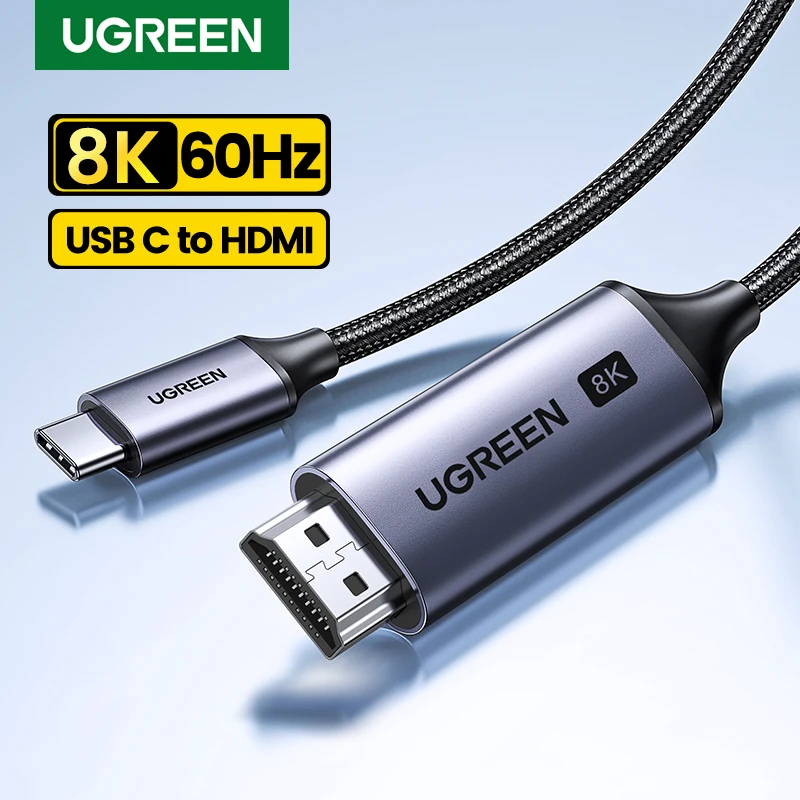 UGREEN USB C to 4K & 8K HDMI Cable: Ultimate High-Resolution Connectivity 🔌✨