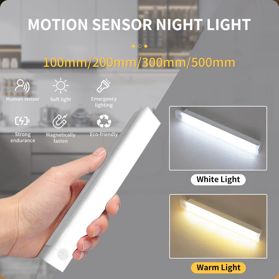 Never Fumble in the Dark Again! 🌙 Smart Motion Sensor Night Light