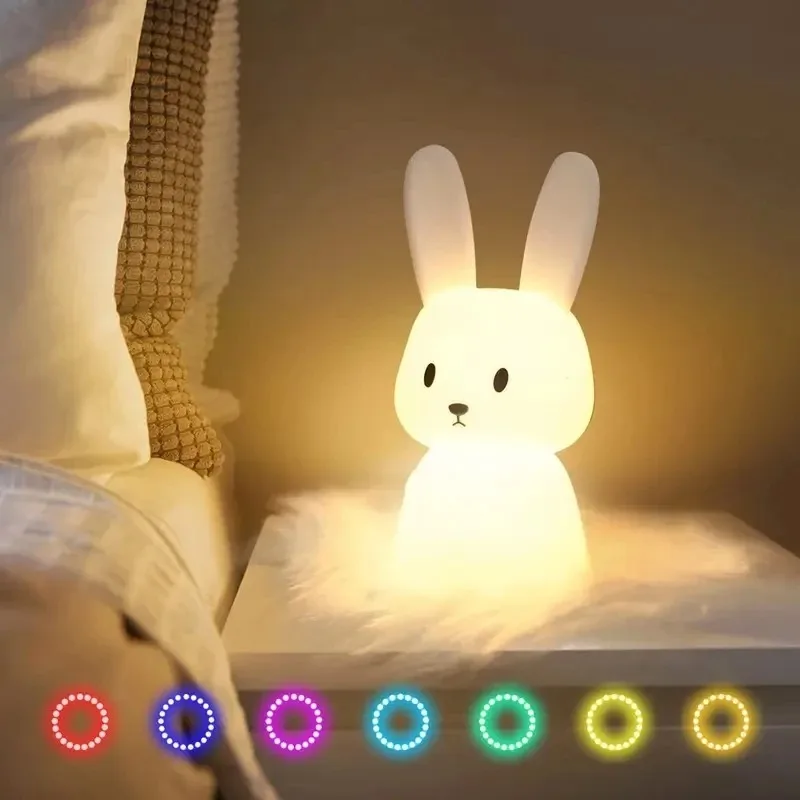 Transform Bedtime with a Gentle Glow & Adorable Rabbit Friend 💤🐇