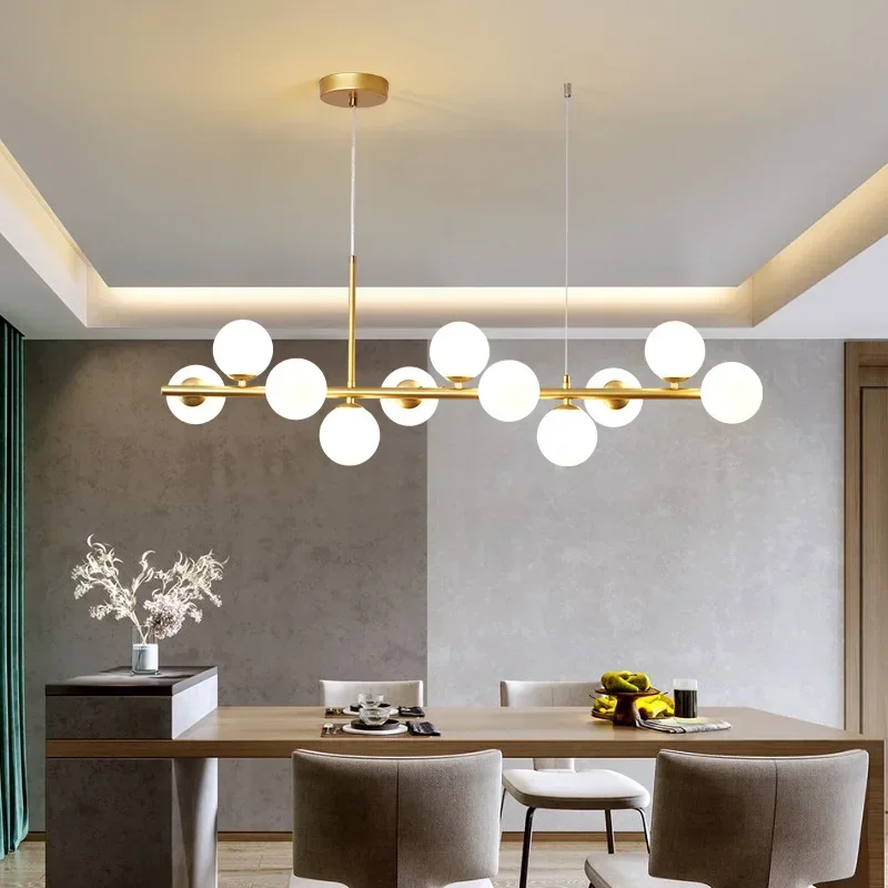 Illuminate Your Home with Stunning Modern Glass Ball Chandeliers ✨