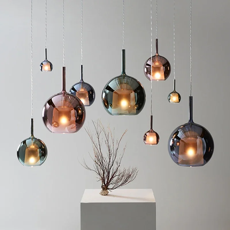 Illuminate Your Home with Luxury Glass Bubble Pendant Lights ✨