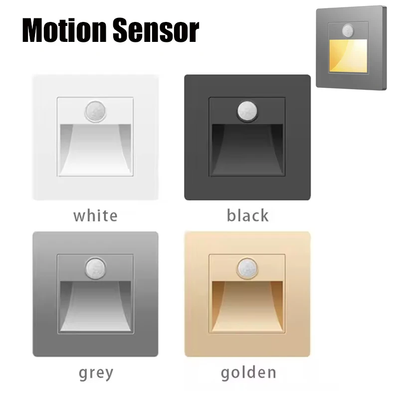 Brighten Every Step with Motion-Activated LED Stair Lights 🌟