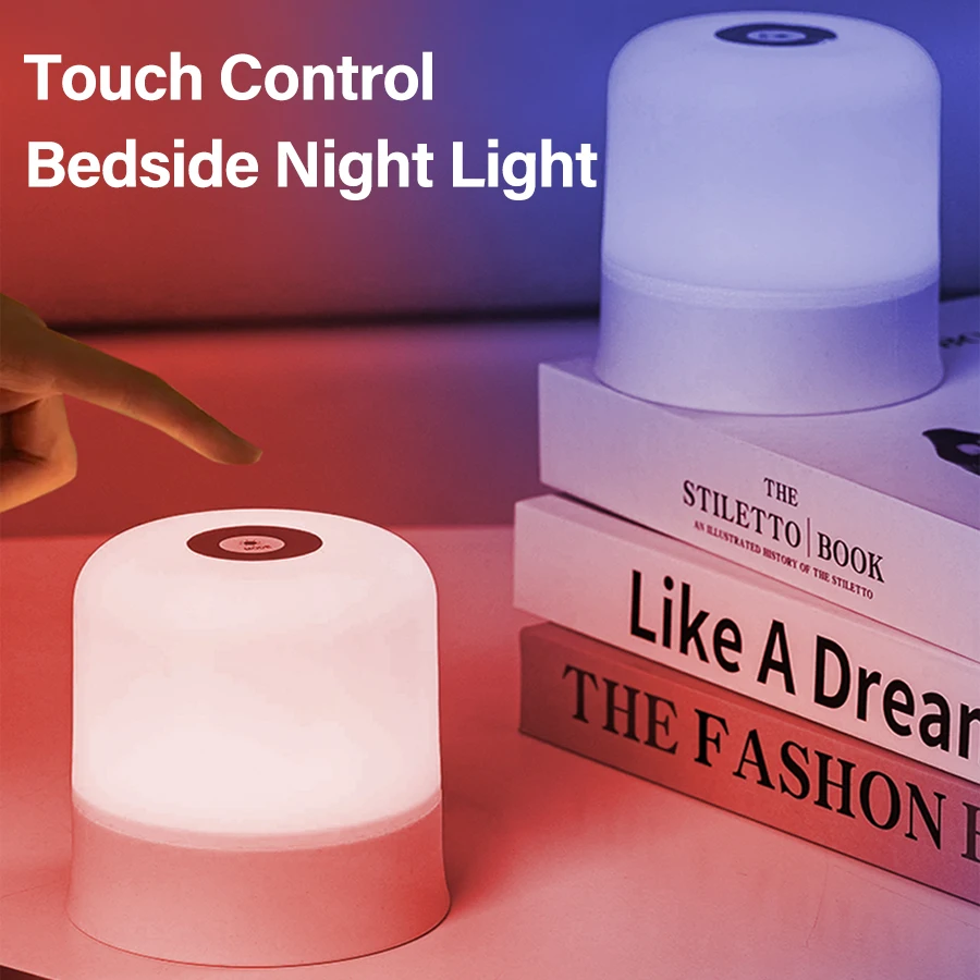 Brighten Your Nights with Soothing Colors & Easy Control 🌙✨