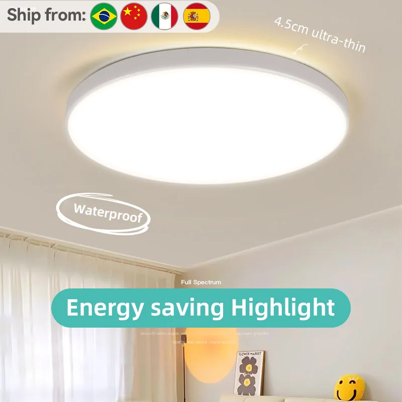 Light Up Every Moment with Our 3-Color LED Ceiling Chandelier ✨