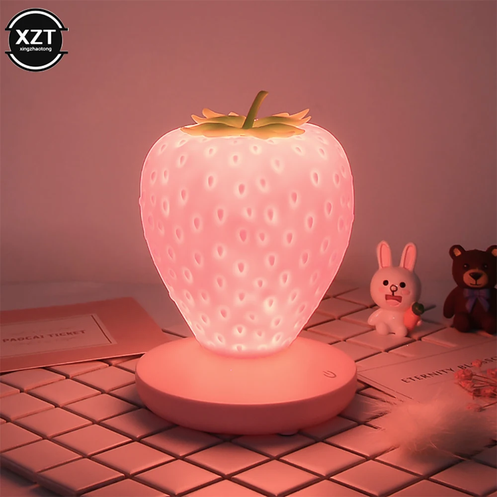 Transform Your Bedroom into a Cozy Strawberry Dream 🍓💡