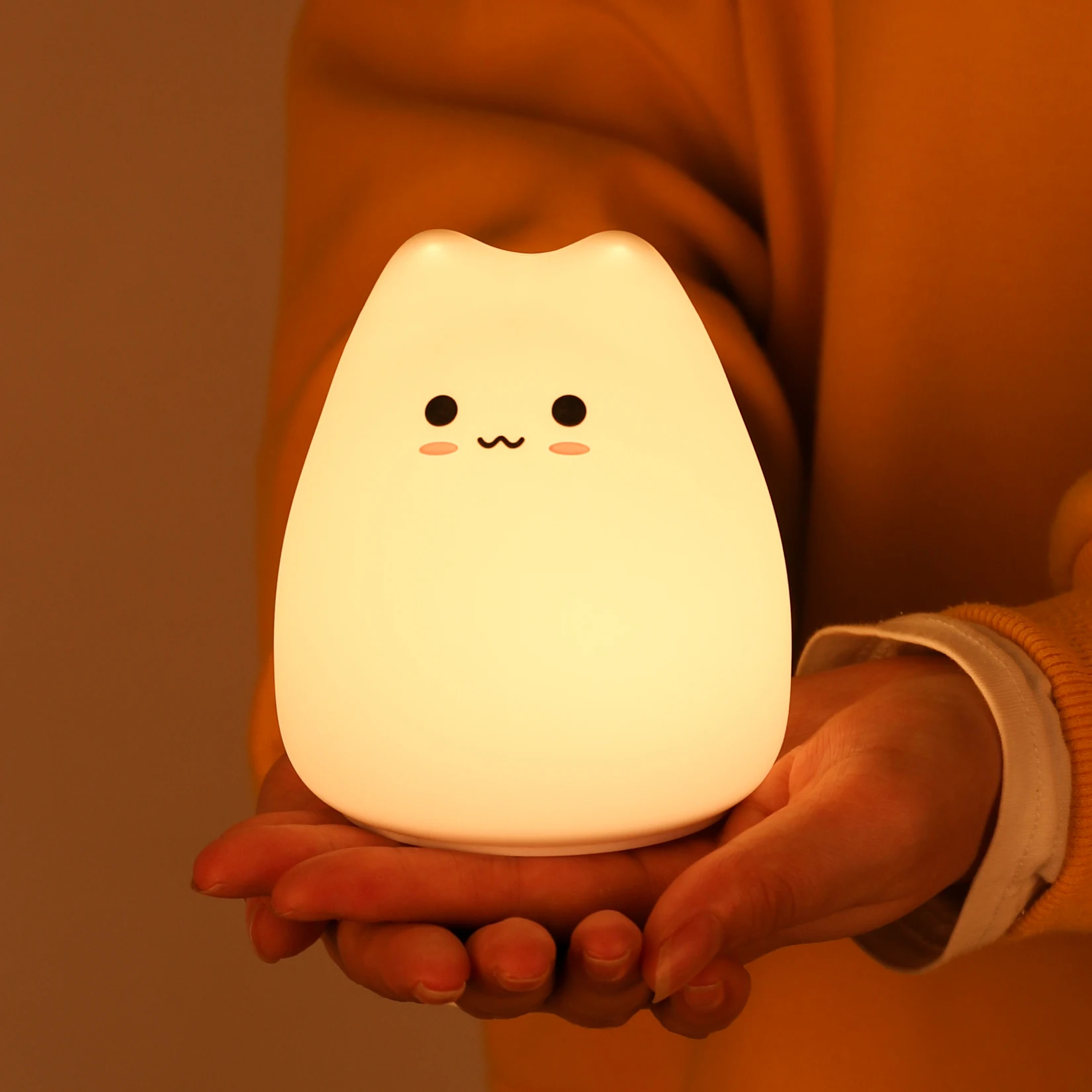 Make Bedtime Magical with the Mini Cat Baby Night Lamp 🐱✨