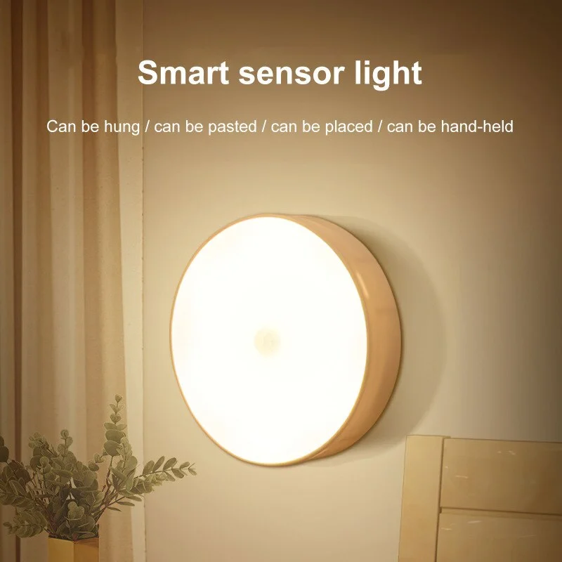 Light Up Your Night Effortlessly with Smart Motion Sensor Lamp 🌙✨