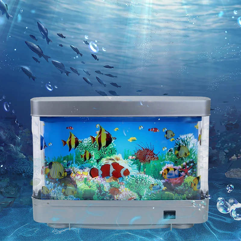 Bring the Ocean to Life with a Magical Tropical Fish Tank Lamp 🌊🐠
