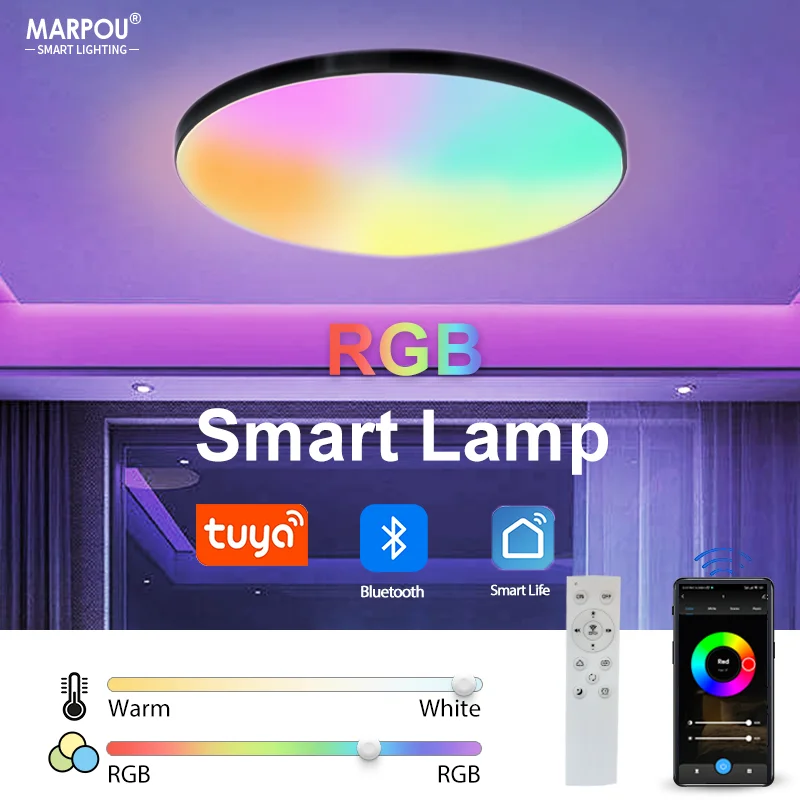 Light Up Your Life with Smart RGB LED Ceiling Light ✨