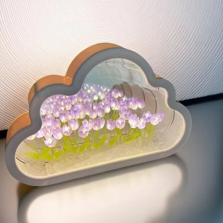 Build a Beautiful Tulip Flower Lamp That Brightens Hearts 💖🌙