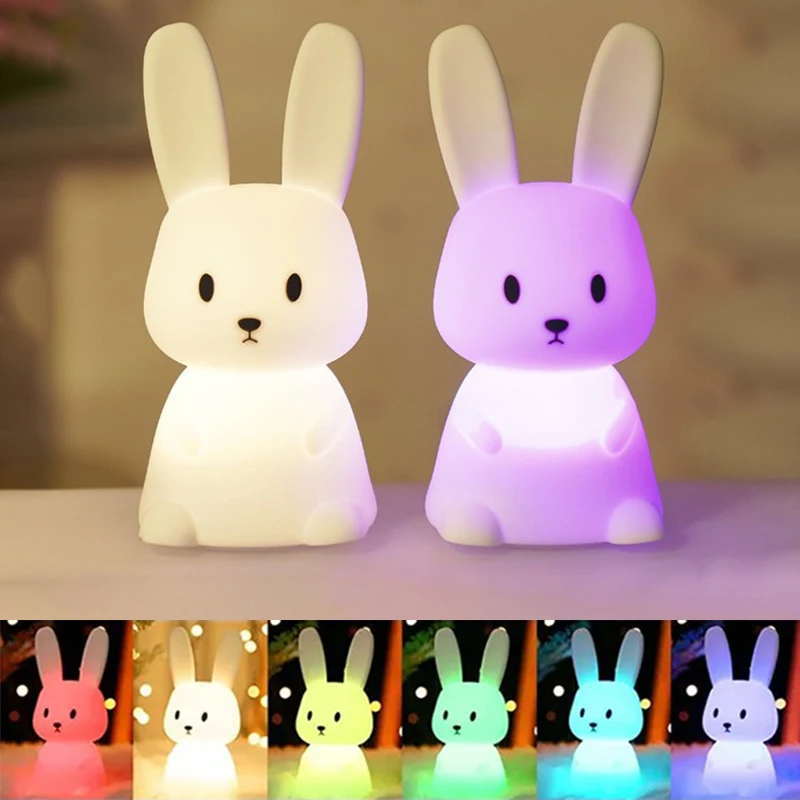 Bring Comfort & Magic to Your Child’s Room with This Adorable Rabbit Lamp 🐰✨