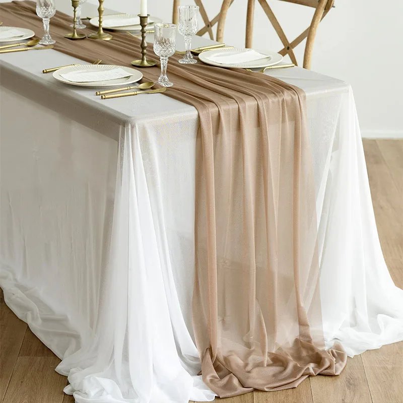Elegant Sheer Table Runner