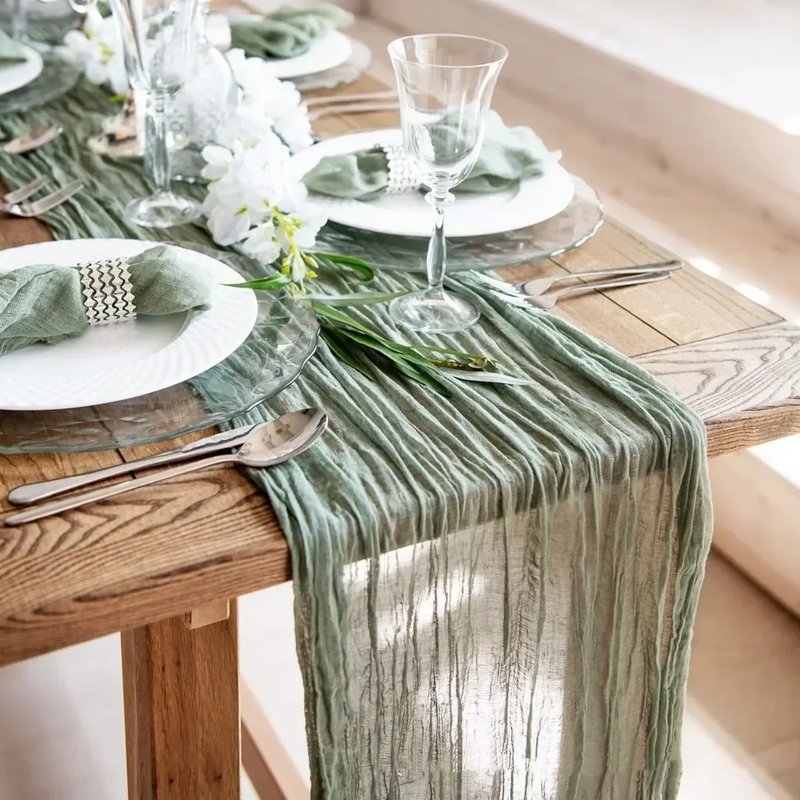 Rustic Boho Table Runner
