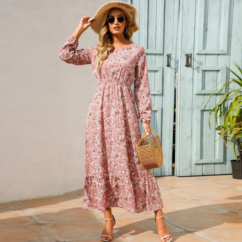 Bohemian Maxi Dress for Summer