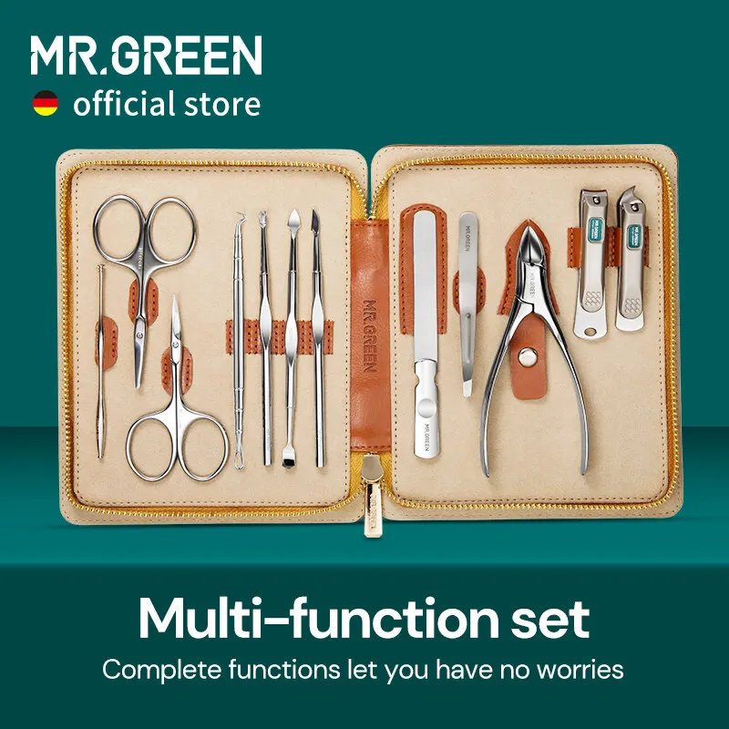 MR.GREEN 12-in-1 Manicure Set