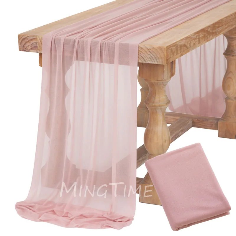 Blush Pink Table Runner
