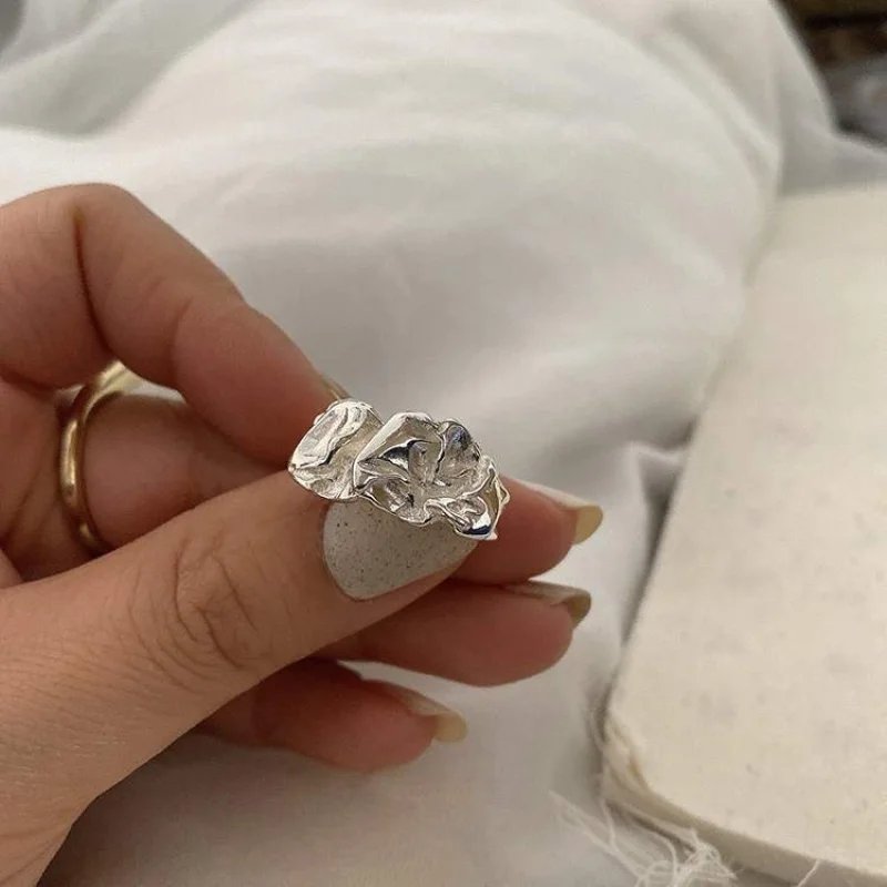 Trendy Adjustable Pleated Ring