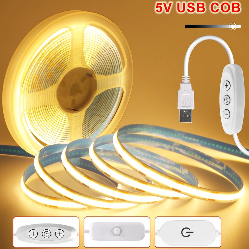 GAHADA High-Density 5V COB Tape