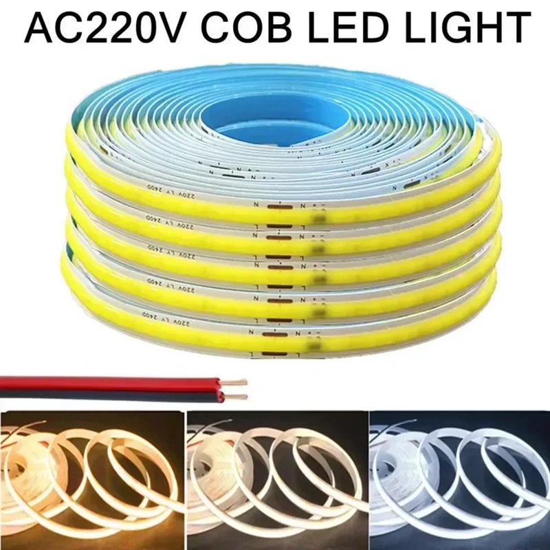 Smart IC Driverless 220V COB LED Strip