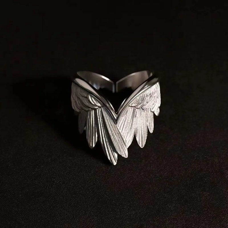 Gothic Angel Demon Wings Ring