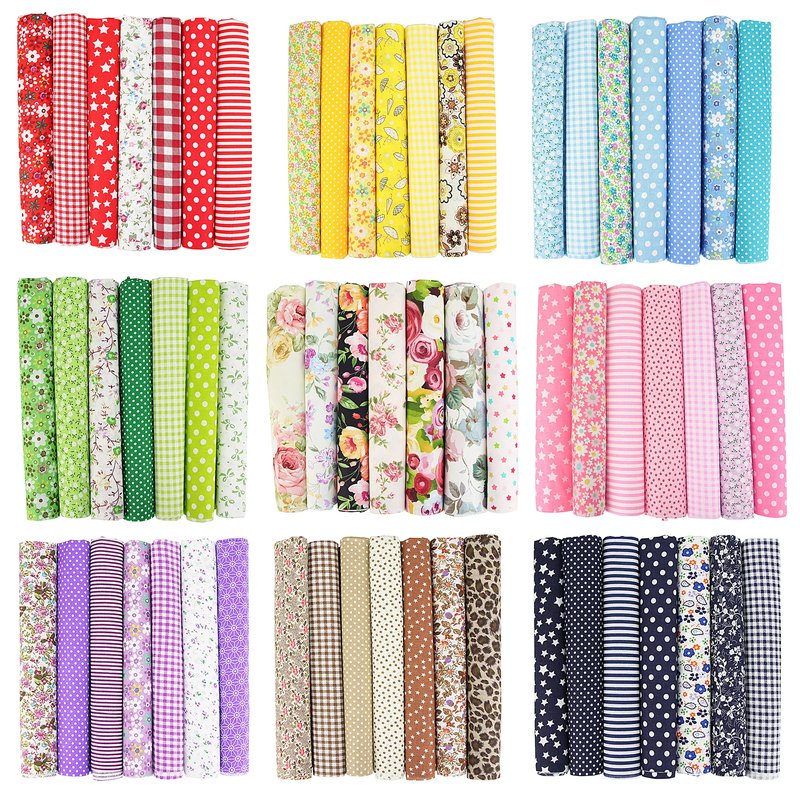 Cotton Craft Fabric Squares Bundle