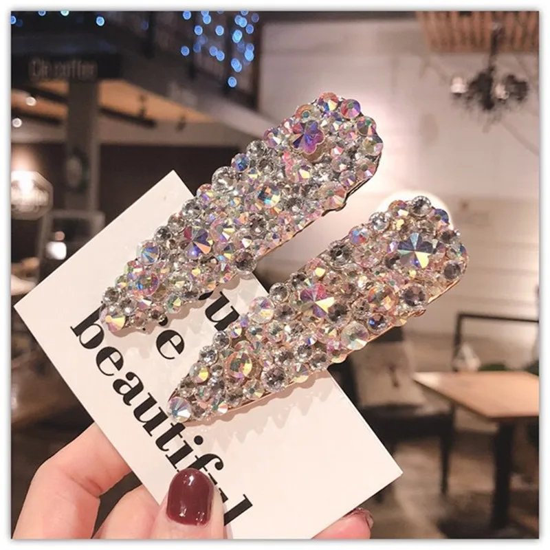 Elegant Rhinestone Hair Clips