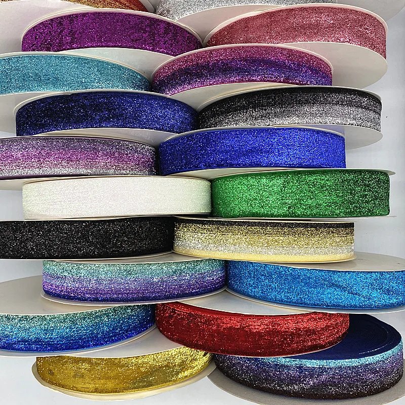 Glitter Velvet Ribbon for Stylish Decor