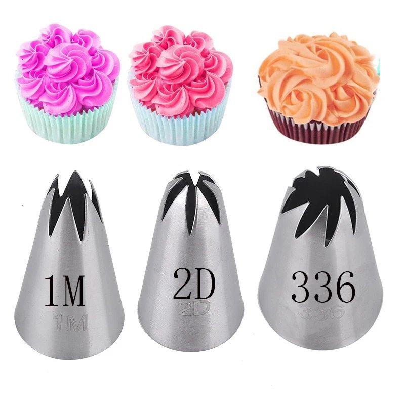 Rose Cake Decorating Nozzle Set