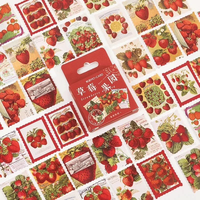 Strawberry Orchard Decorative Stickers