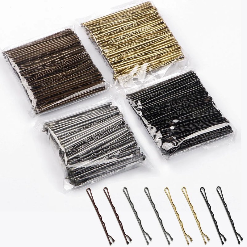 Colorful 5cm Hair Clips - 50 Pack