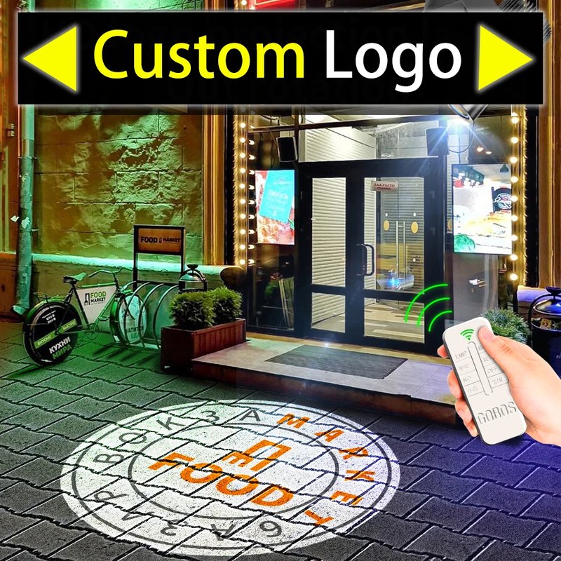 Custom Waterproof LED Logo Projector