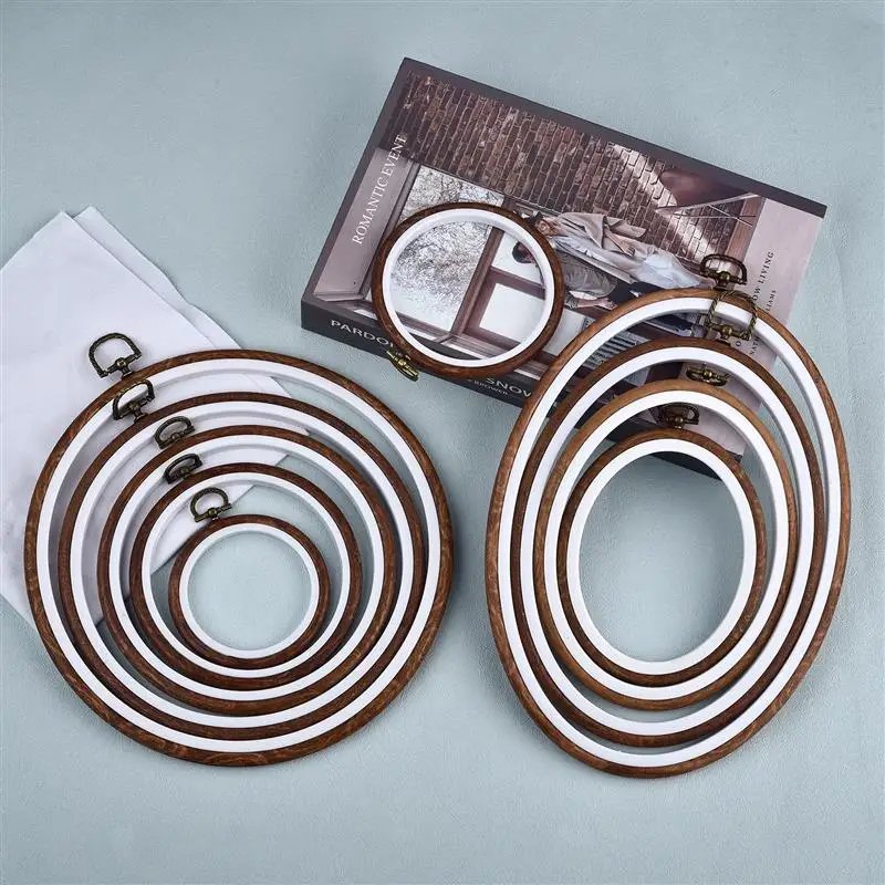 Wooden Embroidery Hoop Set