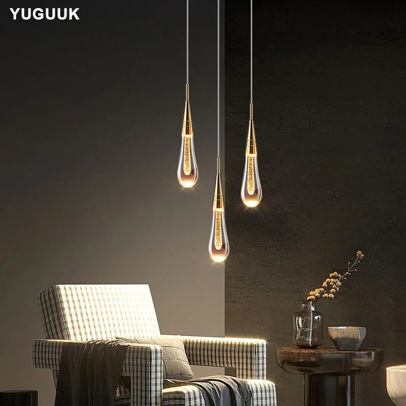 Elegant Nordic LED Crystal Chandelier