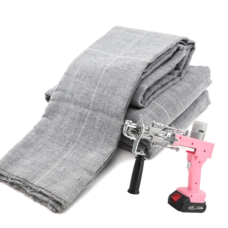 Premium Grey Tufted Fabric